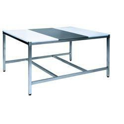TABLE MIXTE POLY/INOX/POLY