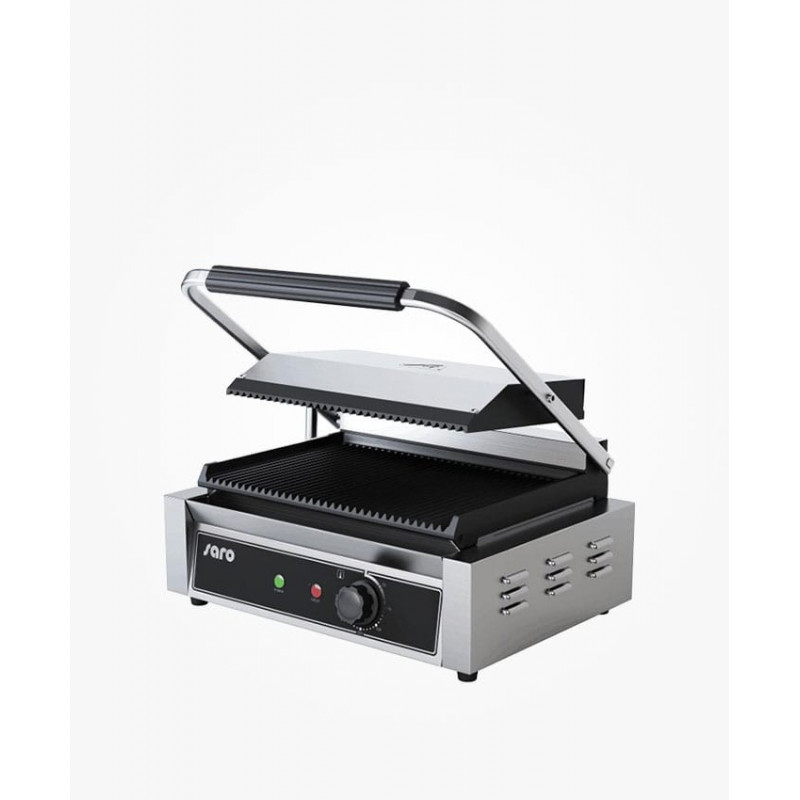 GRILL PANINI RAINUREE 430X310 MM