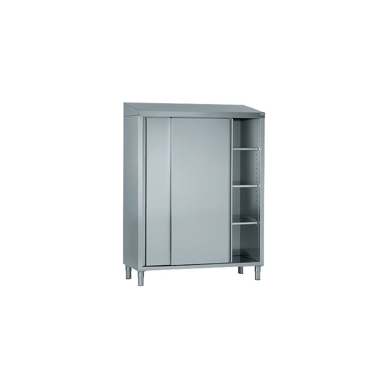 ARMOIRE HAUTE PORTES COULISSANTES TOIT PENTE GRANDE CUISINE