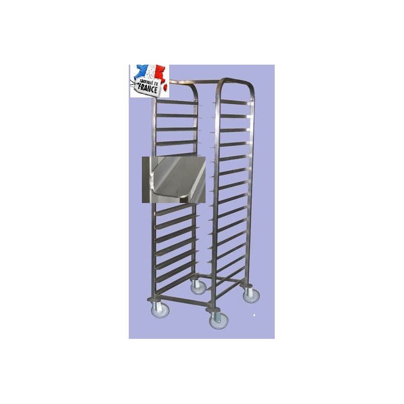 ÉCHELLE PÂTISSIÈRE / CHARIOT 400X600X1800 MM EN INOX 304 SOUDEE TIG