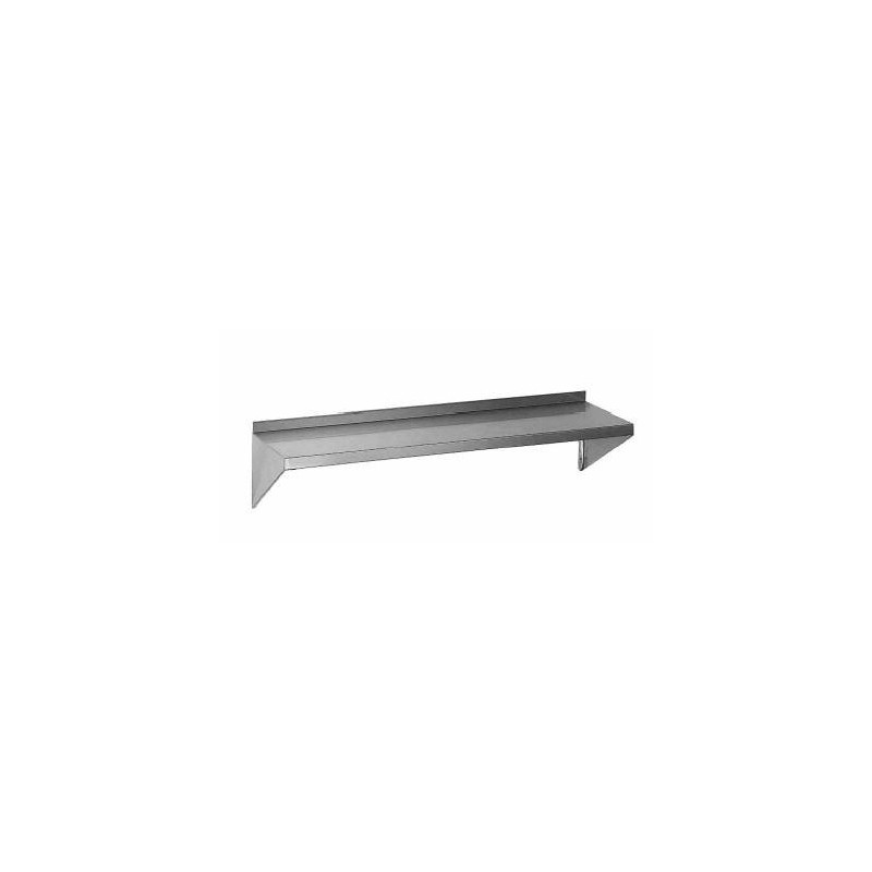 ETAGERE MURALE INOX PLEINE 1500x400 mm