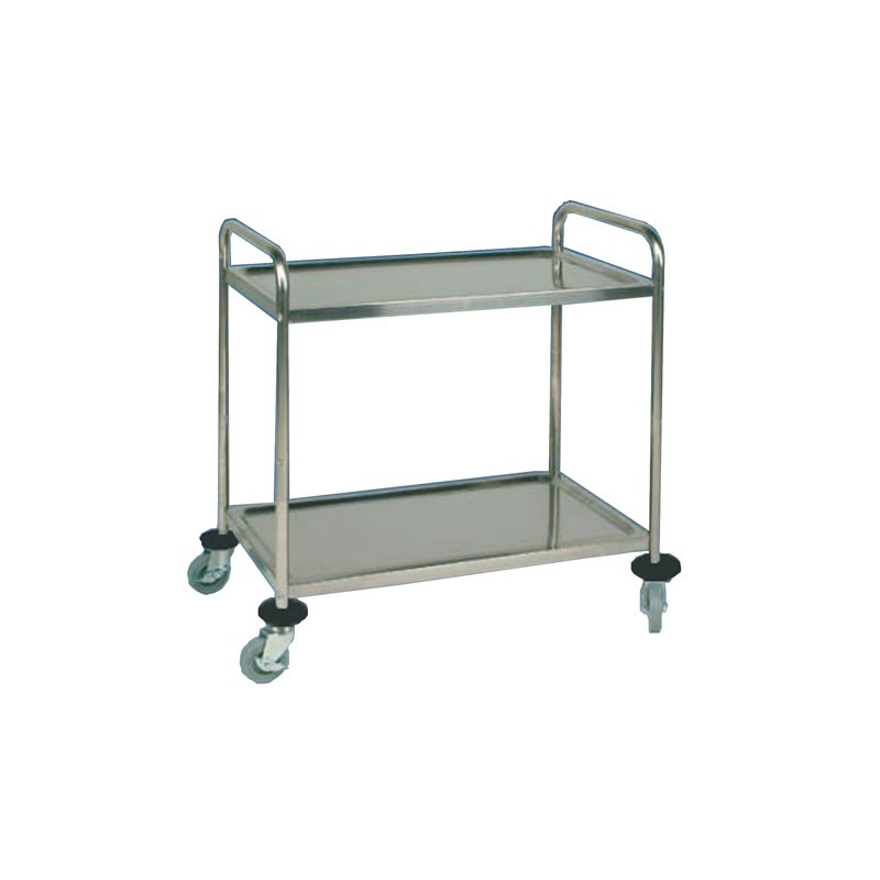 CHARIOT DE SERVICE INOX DEMONTABLE