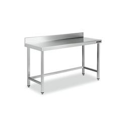 TABLE INOX ADOSSEE...