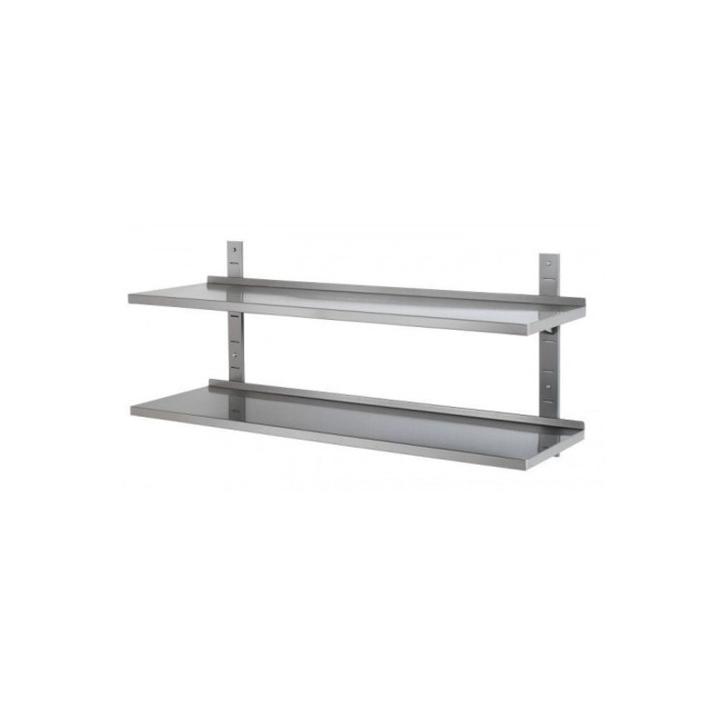 ETAGERE INOX SUR CREMAILLiERE